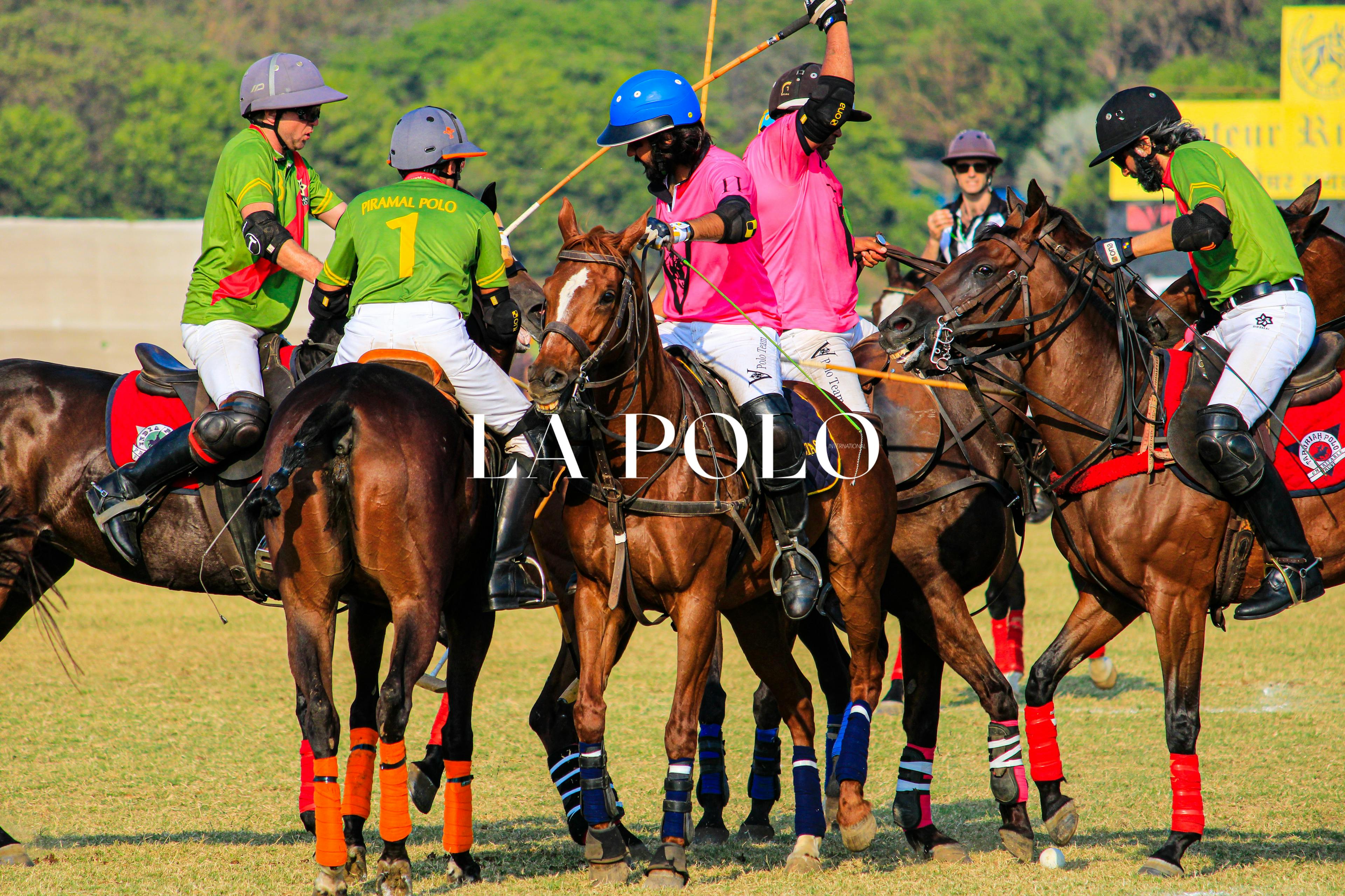 V Polo and DB Realty Achievers in a taut match