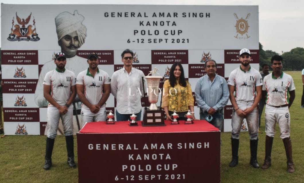 Winners of the Gen. Amar Singh Kanota Cup- Sahara Warriors